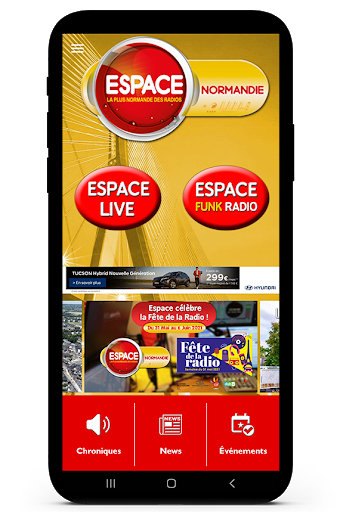 Android application Espace Normandie Picardie screenshort