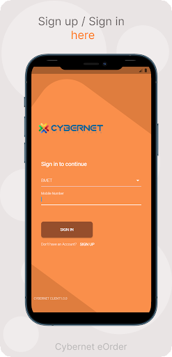 Android application Redstar eOrder screenshort