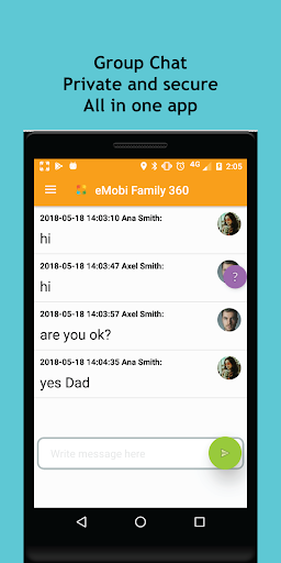 Family Locator GPS Tracker Child - Voice Chat  screenshots 3