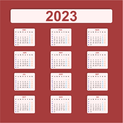 Calendario 2023 - Festivos Download on Windows