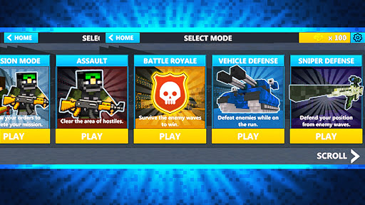 Cube Wars Battle Survival - Action - games