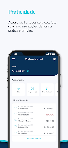 ObaBank Screen 2