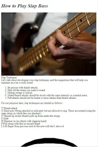 How to Slap Bass