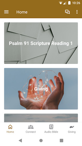 Android application St. Paul Cinci screenshort