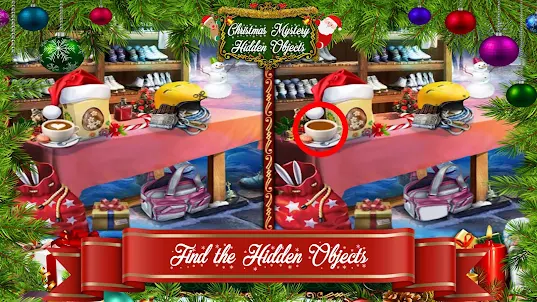 Christmas Mystery Hidden Items