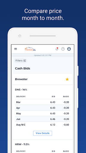 Screenshot of HighLine Grain Growers Inc.