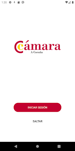 Android application Cámara Comercio A Coruña screenshort