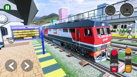 Train Driving Games Offline 3D