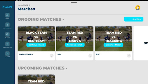 FieldR Screen 2