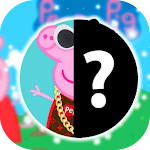 Cover Image of Download Peppo Piglet: puzzles for Rebecca cartoon 4 APK