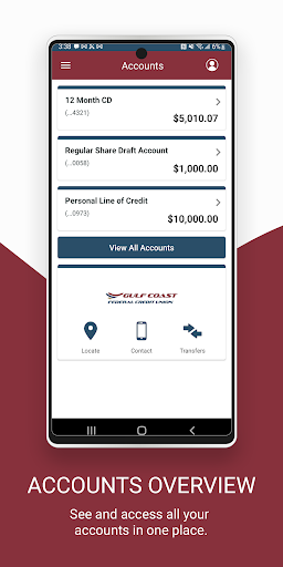 Gulf Coast FCU Screen 3