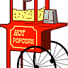 hot popcorn