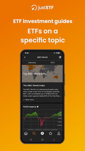 justETF screenshot 4