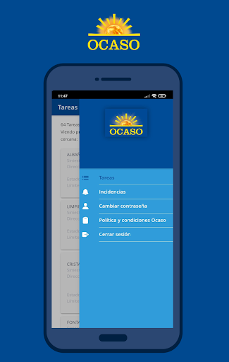Ocaso Colaborador Screen 2