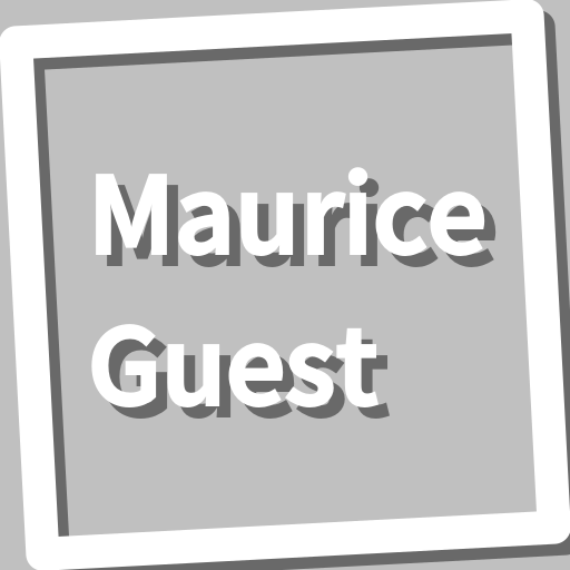 Book, Maurice Guest logo