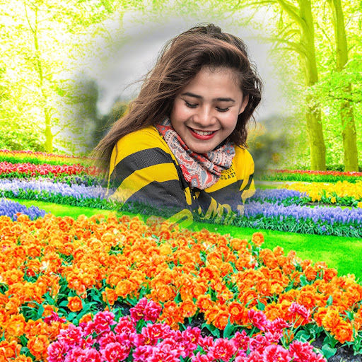 Android application Garden Photo Frame screenshort