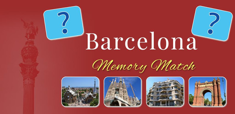 Barcelona Memory Match Game