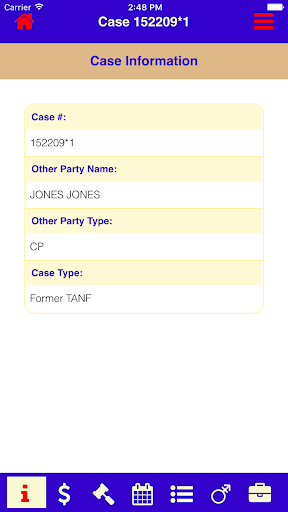 CSSD Mobile App Screen 2