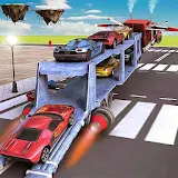 Car Transporter Flying Game 3D icon