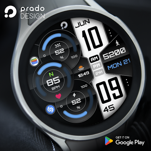 PRADO X75 Digital Watch Face screenshot 1