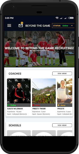 Beyond The Game Recruiting Screenshot 1 - AppWisp.com