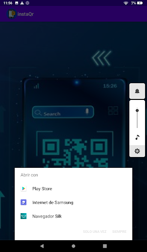 InstaQr Screen 3