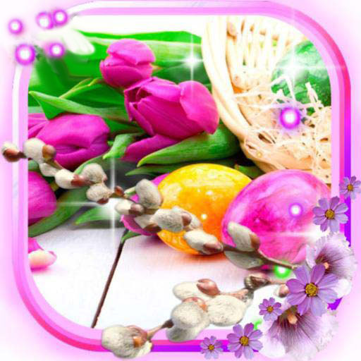 Easter Flowers Live Wallpaper  Icon