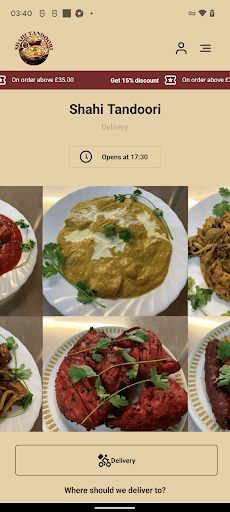 Android application Shahi Tandoori- Swansea screenshort