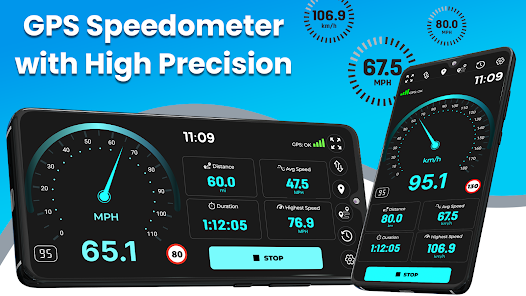 Geschwindigkeitsmesser GPS HUD – Apps bei Google Play