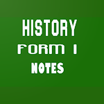 Cover Image of Download History form one notes 1.0 APK
