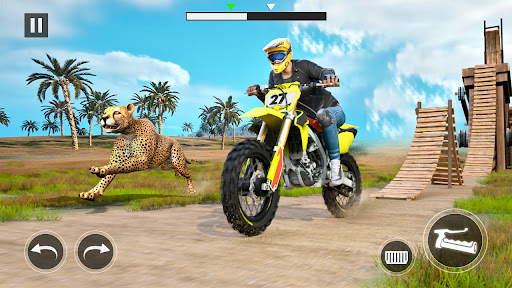 Animal Bike Stunt Racing Games