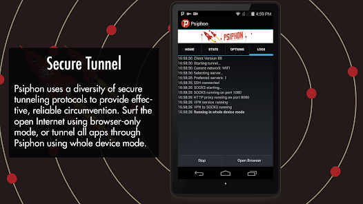 Psiphon Pro Mod Apk Gallery 4