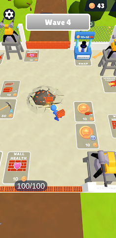 Zombie Raid 3D: Wall Defence - Screenshot 1