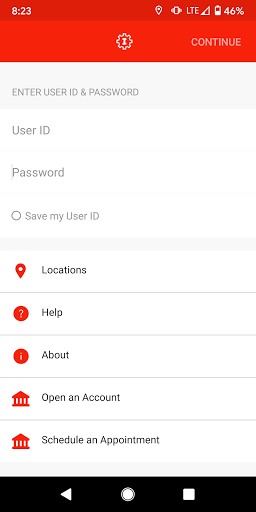 Android application ISB Mobile screenshort