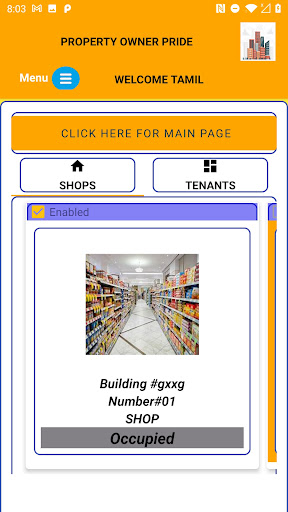 Property Owner Pride Screen 3