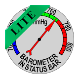 Barometer In Status Bar Lite icon