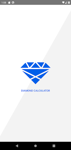 Android application Diamond Calculator screenshort