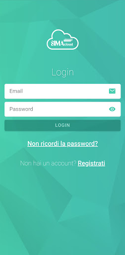 Android application Sima Cloud screenshort