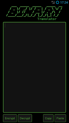 Android application Binary Translator screenshort