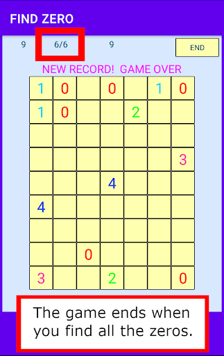 Find Zero Screen 3