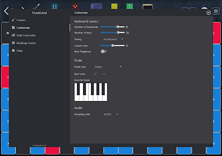 MuseLead Synthesizer Tangkapan layar