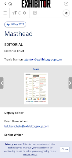 EXHIBITOR Magazine Screen 3