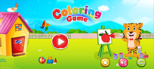 Android application Juego de Colorear y Aprender screenshort