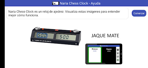 Naria Chess Clock Screen 2