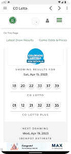Colorado Lottery Results
