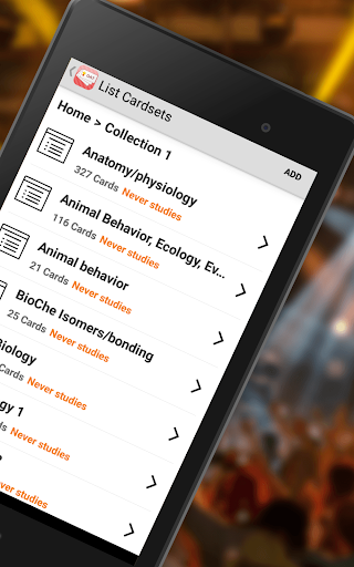 Screenshot of OAT Flashcards