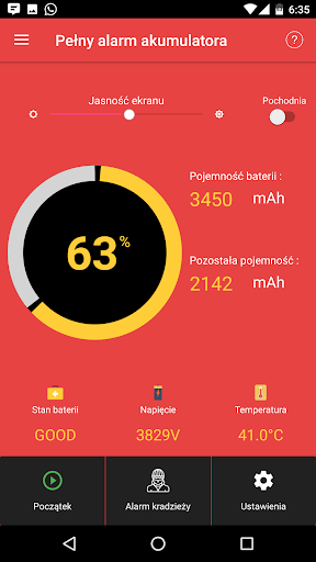 Visualização do aplicativo