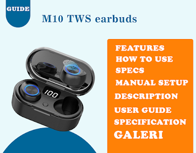 M10 TWS earbuds app guide