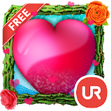 UR 3D Love Heart Live Theme icon