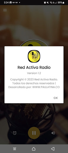 Red Activa Radio Screen 3